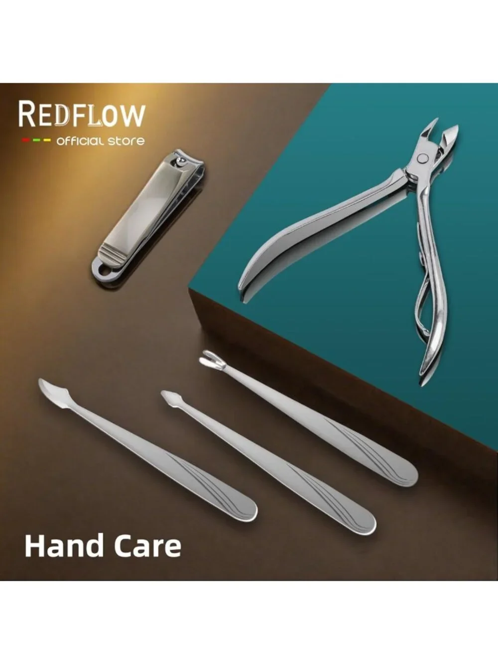 11-in-1 Stainless Steel Manicure Set for Men & Women - Nail Clipper & Grooming